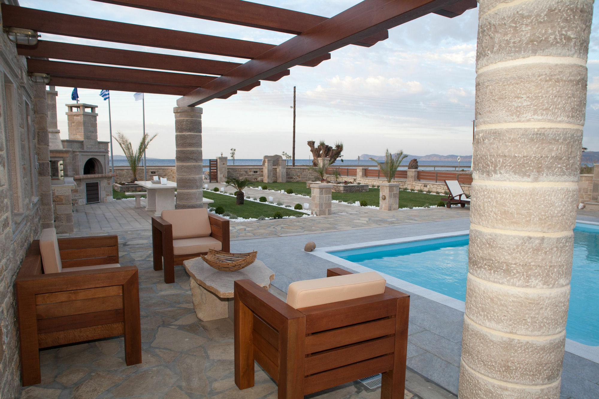 Blue Horizon Villa & Suites 锡蒂亚 外观 照片